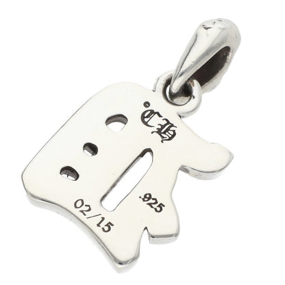 Chrome Hearts ALPHABET D Initial Charm Silver 925