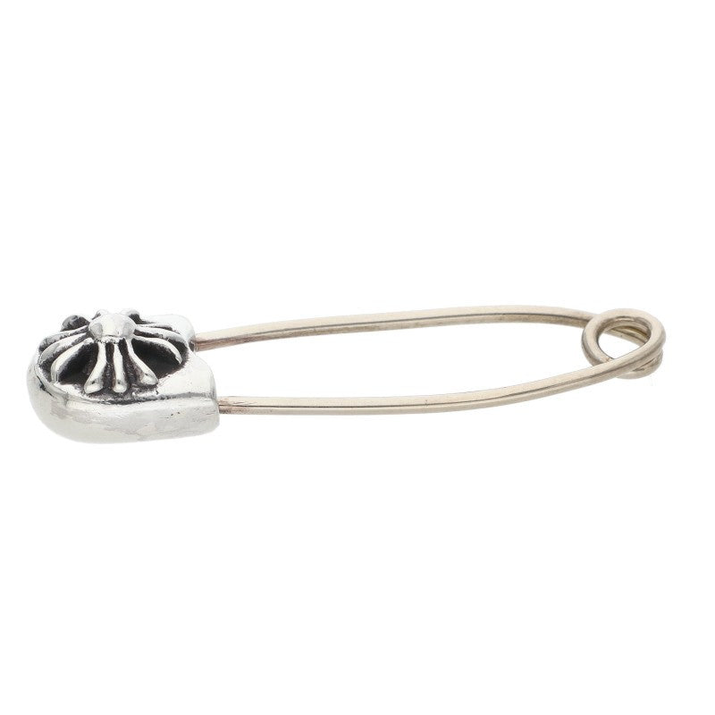 Chrome Hearts Small Safety Pin Silver Necklace Top