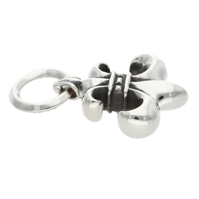 Chrome Hearts BS Fleur Silver Pendant Necklace