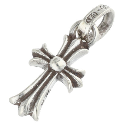 Chrome Hearts CRS Baby Fat Cross Pendant Silver
