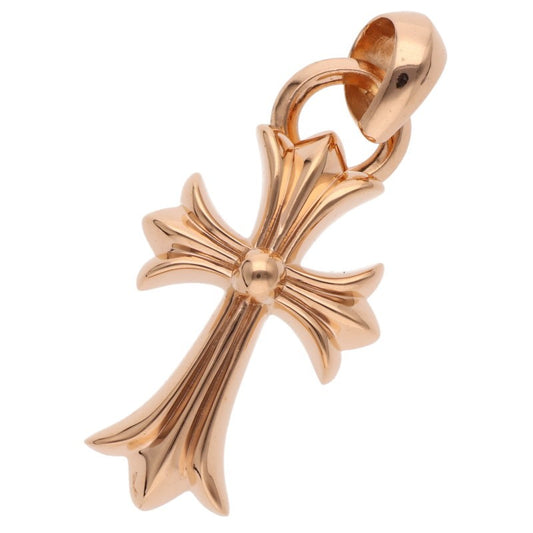 Chrome Hearts 22K Small CH Cross W Bale Necklace Top