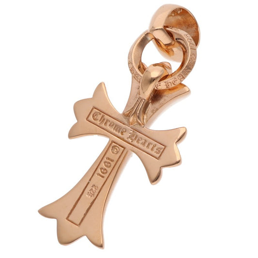 Chrome Hearts 22K Small CH Cross W Bale Necklace Top