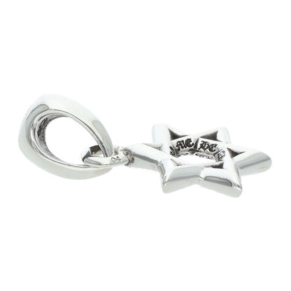 Chrome Hearts Star of David Charm Silver Pendant