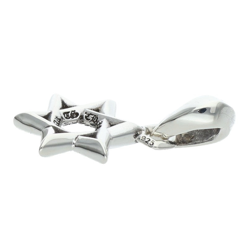 Chrome Hearts Star of David Charm Silver Pendant