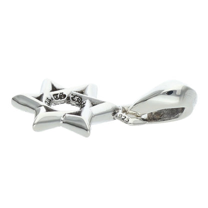 Chrome Hearts Star of David Charm Silver Pendant