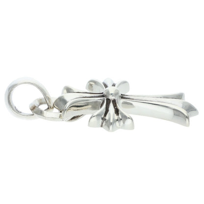 Chrome Hearts Small CH Cross W Bale Silver Pendant