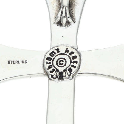 Chrome Hearts CH CRS LG W BALE Silver Necklace Pendant