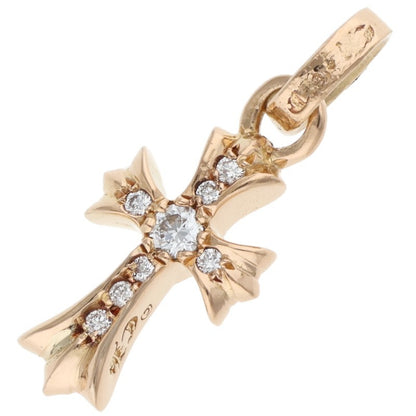 Chrome Hearts 22K Gold Babyfat Pave Diamond Charm