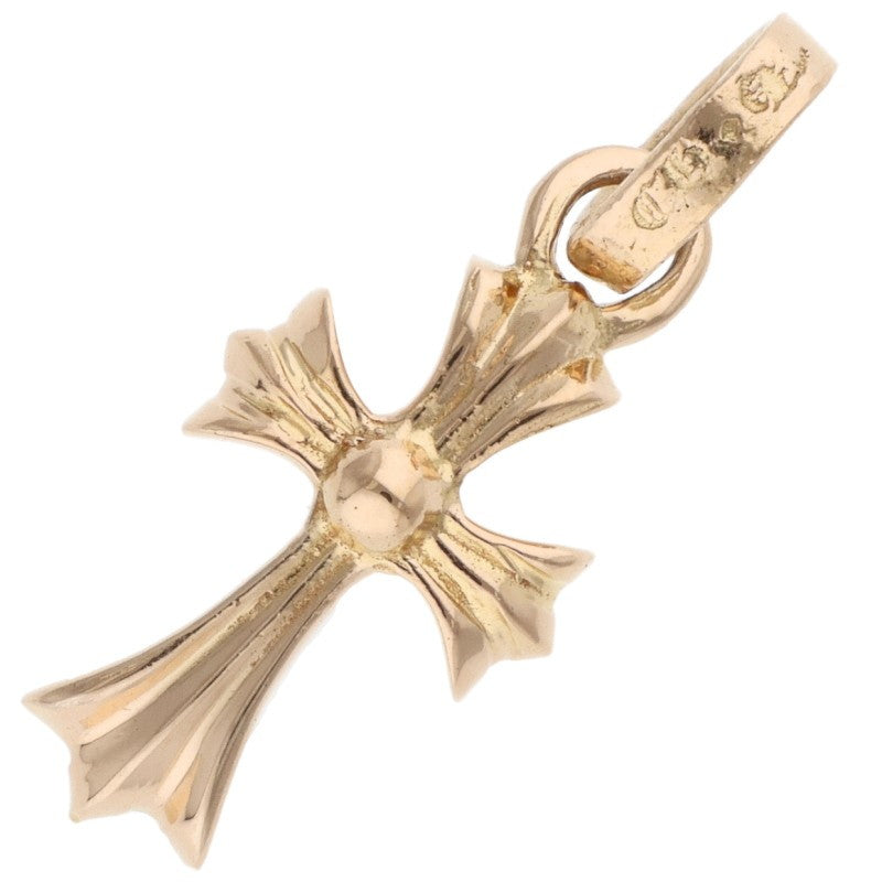 Chrome Hearts 22K Gold Babyfat Pave Diamond Charm