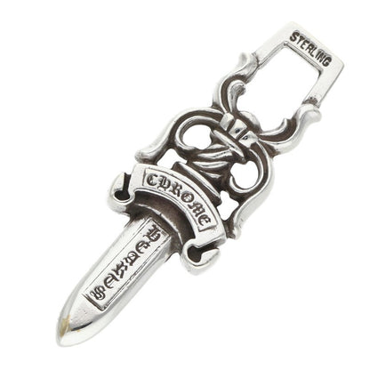 Chrome Hearts #10 Dagger Silver Pendant