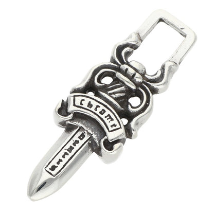 Chrome Hearts #5 Dagger Zip Silver Charm