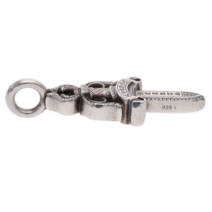 Chrome Hearts DOUBLE DAGGER PAVE Diamond Pendant