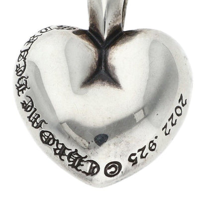 Chrome Hearts RIP Heart Silver Necklace 925