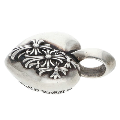 Chrome Hearts RIP Heart Silver Necklace 925