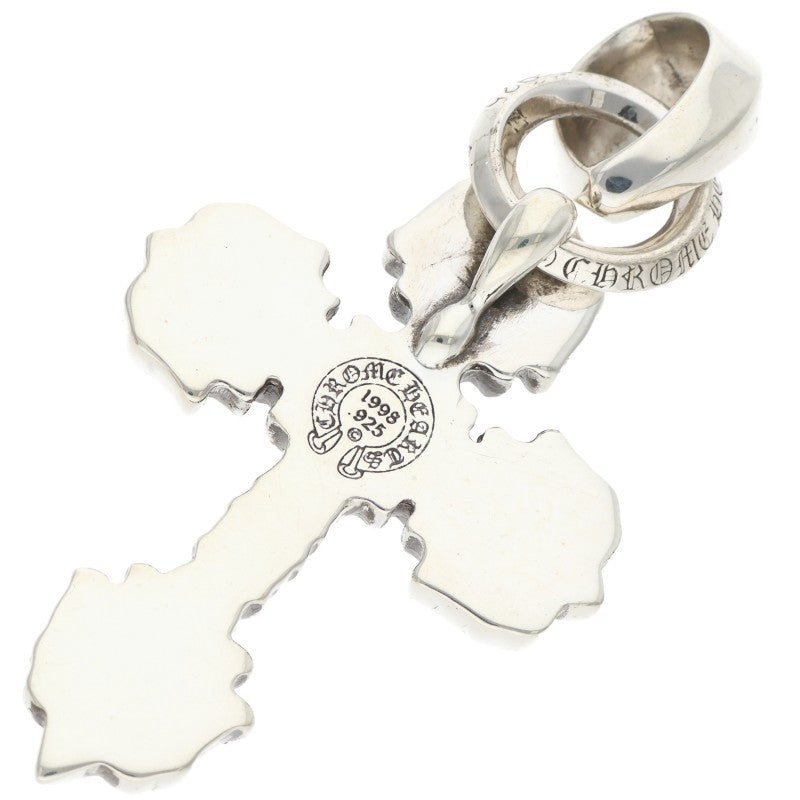Chrome Hearts FILIG CROSS-XSM W BALE Silver Necklace Top