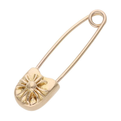 Chrome Hearts 22K SAFETY PIN S Pendant Yellow Gold