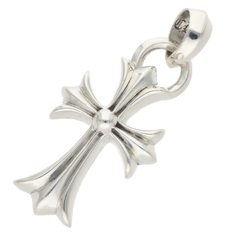 Chrome Hearts CH CRS SML W BALE Silver Necklace Pendant