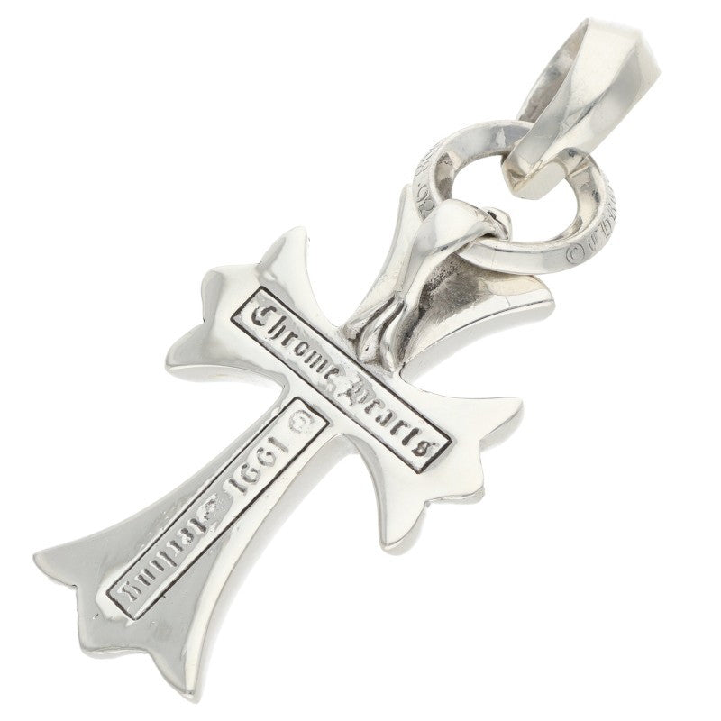 Chrome Hearts CH CRS SML W BALE Silver Necklace Pendant