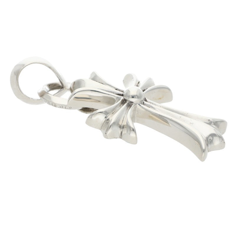 Chrome Hearts CH CRS SML W BALE Silver Necklace Pendant
