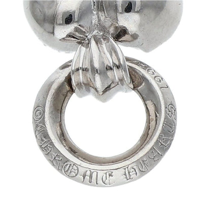 Chrome Hearts 18K Heart Charm Pave Pink Sapphire Necklace