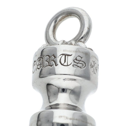Chrome Hearts 18K XL Spike White Gold Pendant