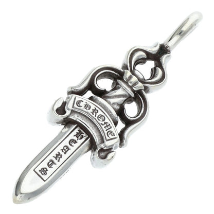 Chrome Hearts DOUBLE DAGGER 925 Silver Pendant