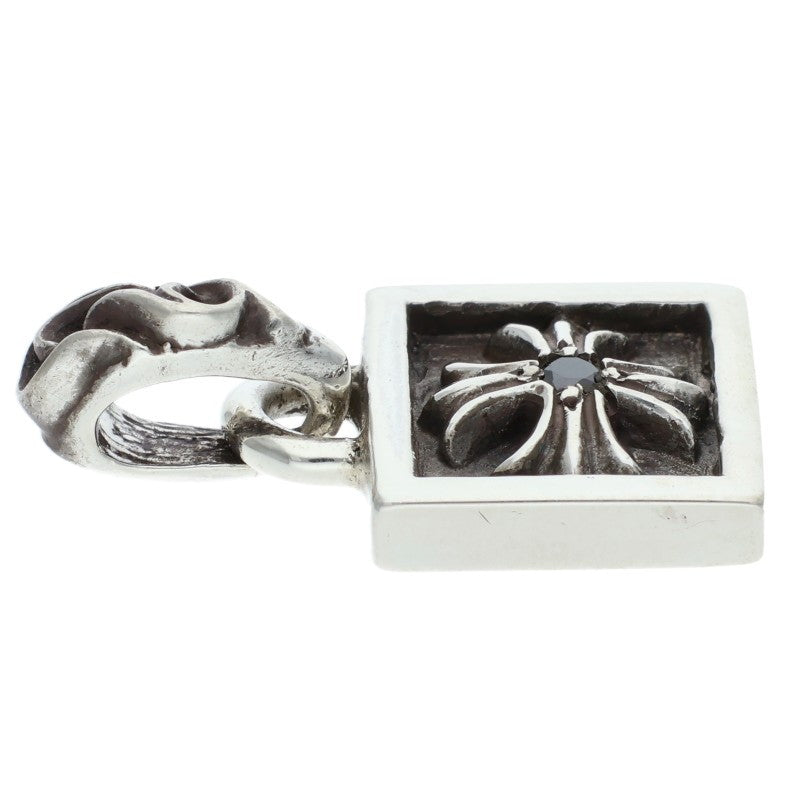 Chrome Hearts Framed CH Plus 1 Black Diamond Charm