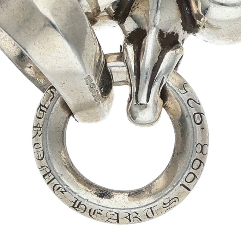 Chrome Hearts BS Fleur Silver Pendant