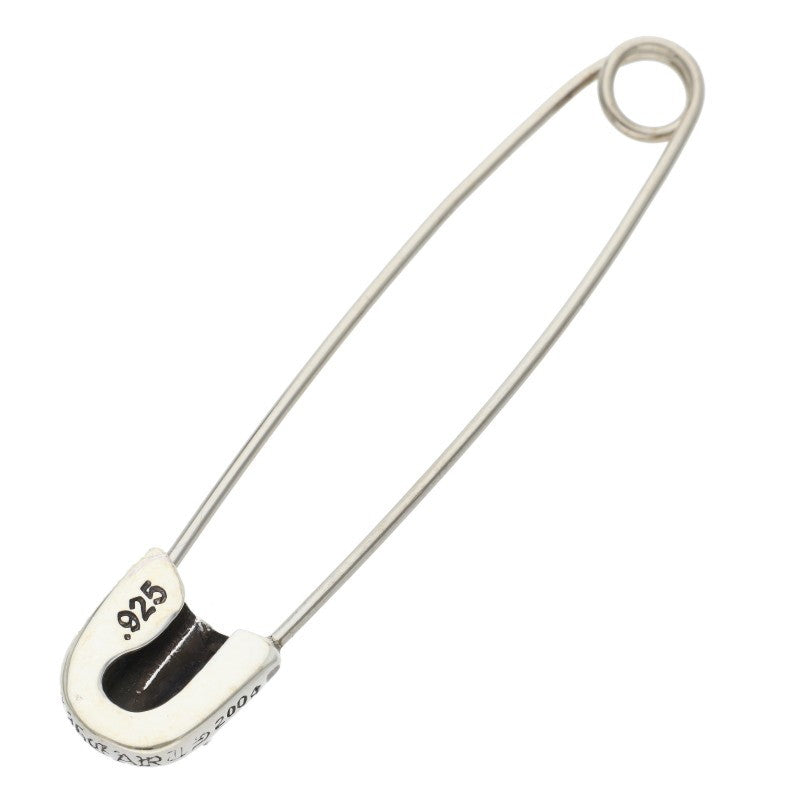 Chrome Hearts Large Safety Pin 1 Diamond Necklace Size LARGE