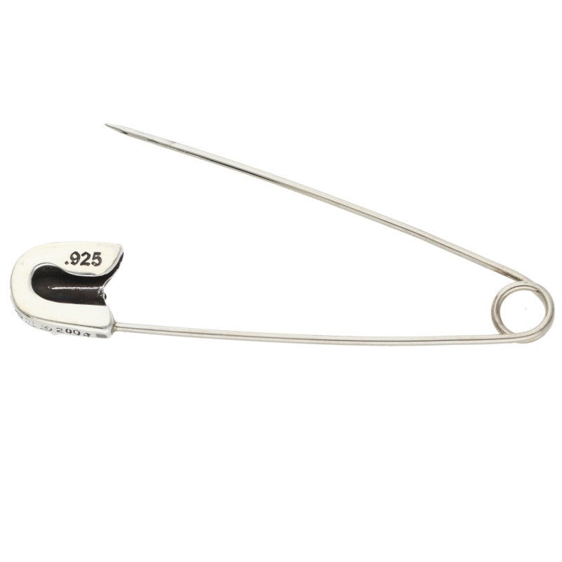 Chrome Hearts Large Safety Pin 1 Diamond Necklace Size LARGE