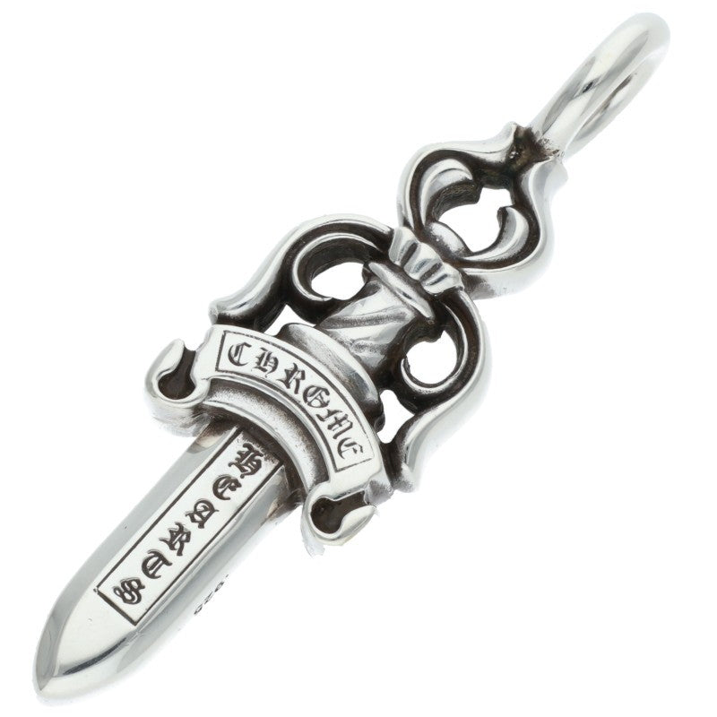 Chrome Hearts DOUBLE DAGGER Silver Pendant