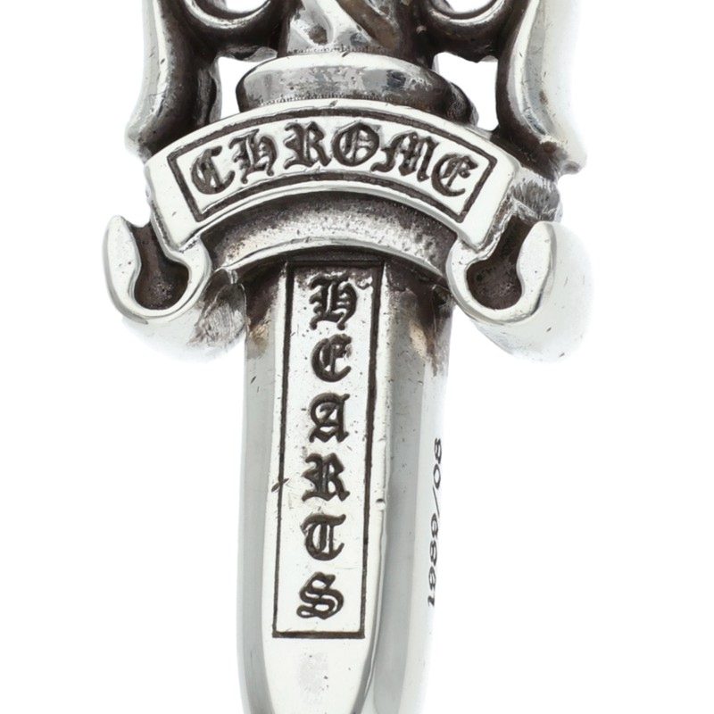 Chrome Hearts DOUBLE DAGGER 925 Silver Pendant