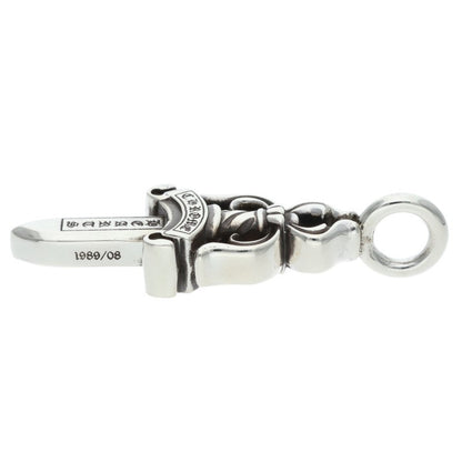 Chrome Hearts Double Dagger Silver Necklace Top