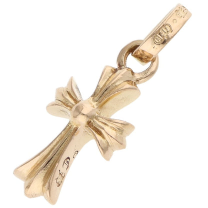 Chrome Hearts 22K Babyfat Cross Yellow Gold Charm