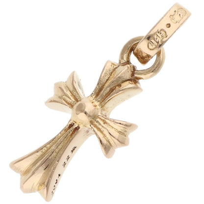 Chrome Hearts 22K Babyfat Cross Yellow Gold Charm