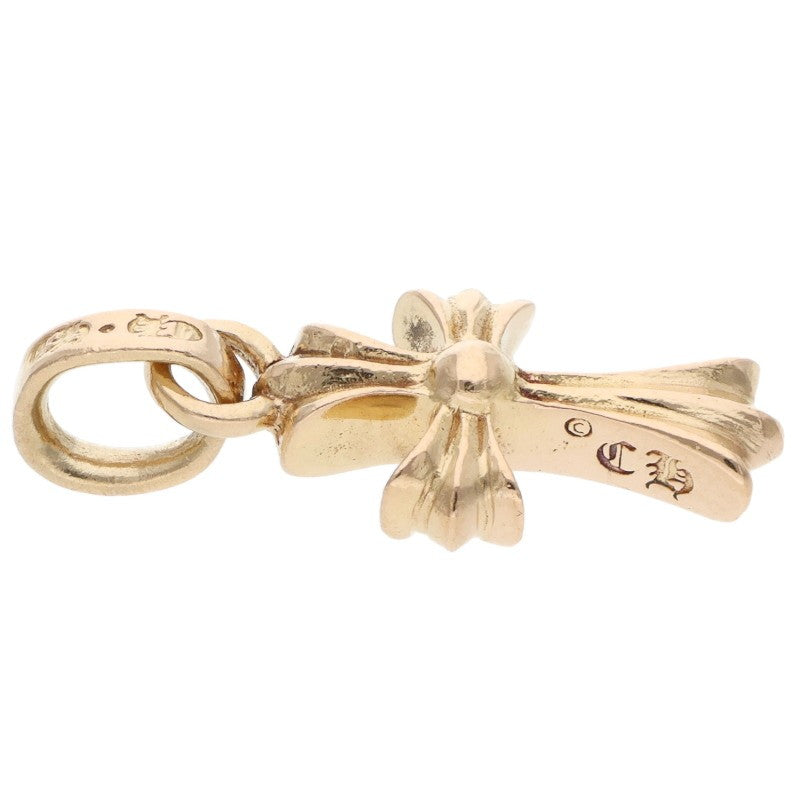 Chrome Hearts 22K Babyfat Cross Yellow Gold Charm