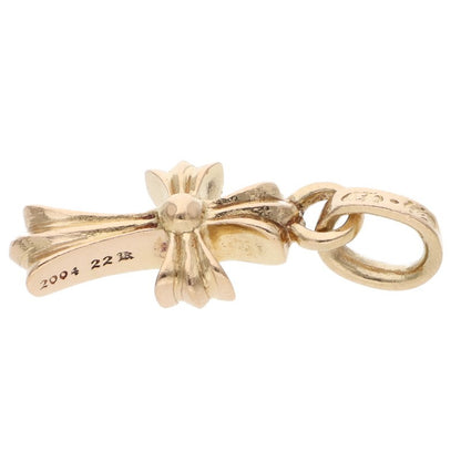 Chrome Hearts 22K Babyfat Cross Yellow Gold Charm