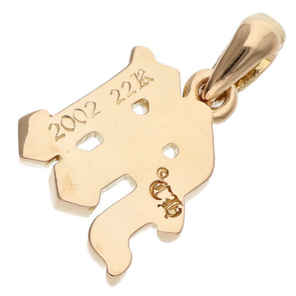 Chrome Hearts 22K Pave Diamond Alphabet M Charm