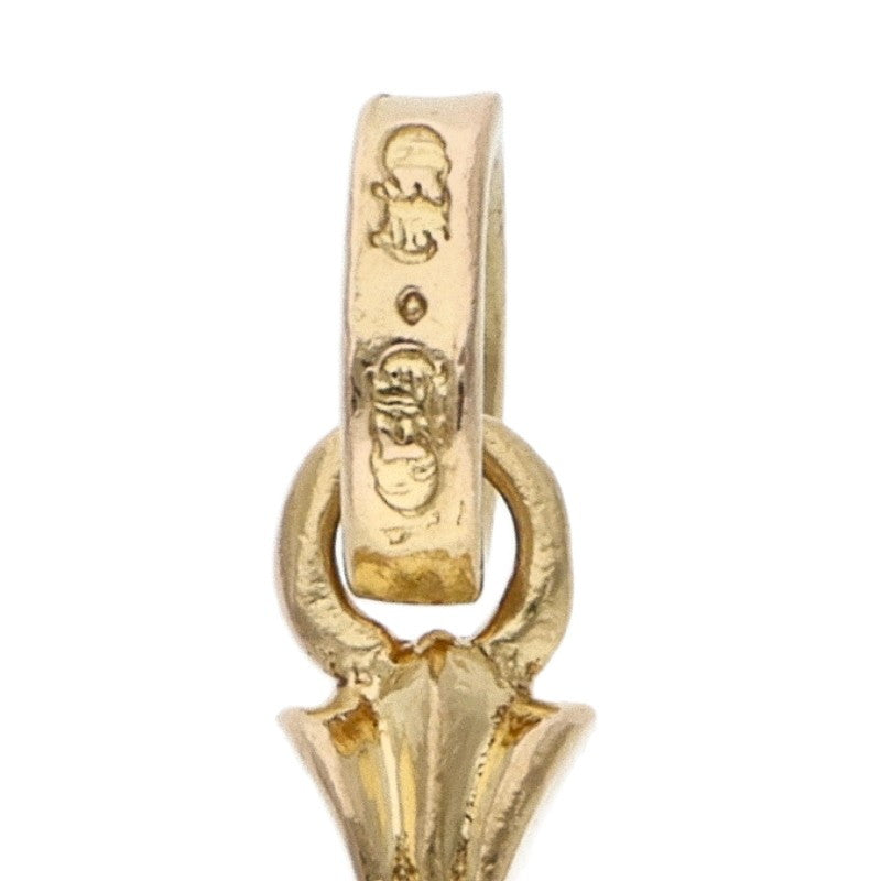 Chrome Hearts 22K Gold Babyfat Pave Diamond Charm Multi