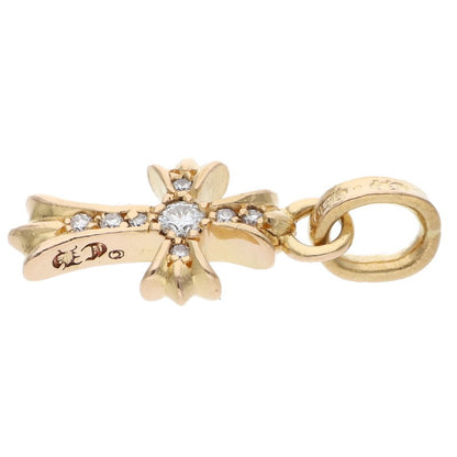 Chrome Hearts 22K Gold Babyfat Pave Diamond Charm Multi