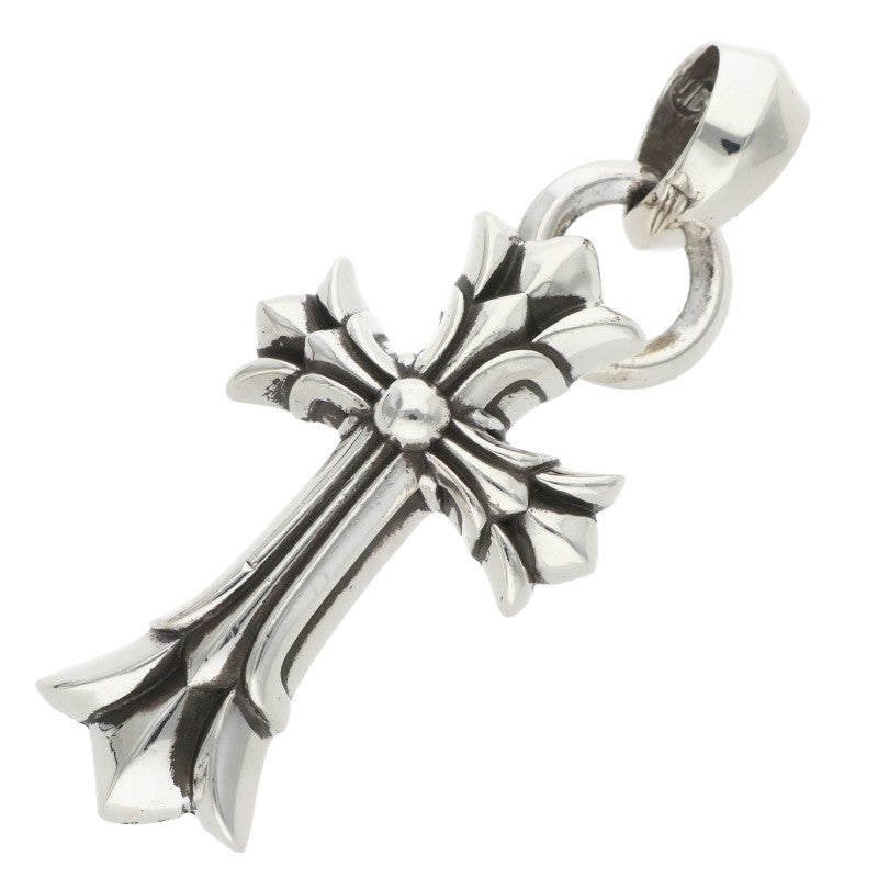 Chrome Hearts DBL CH Cross Small W Bale Pendant