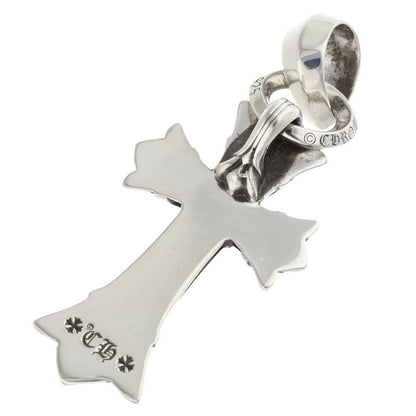 Chrome Hearts DBL CH Cross Small W Bale Pendant
