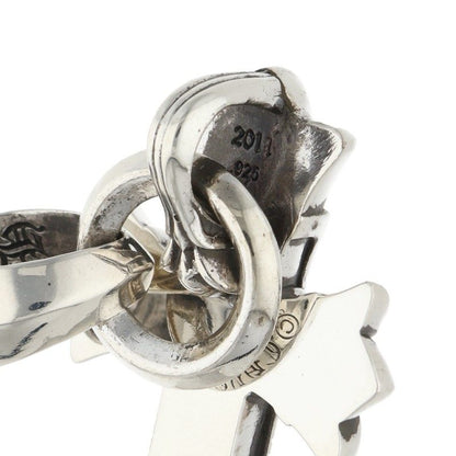 Chrome Hearts DBL CH Cross Small W Bale Pendant