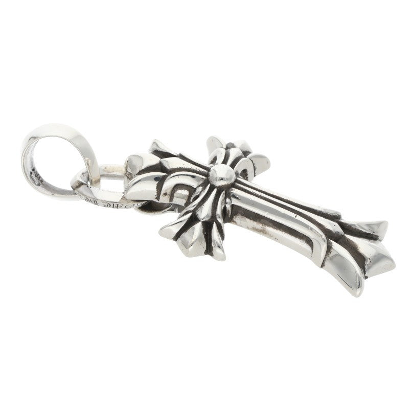 Chrome Hearts DBL CH Cross Small W Bale Pendant