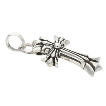 Chrome Hearts DBL CH Cross Small W Bale Pendant