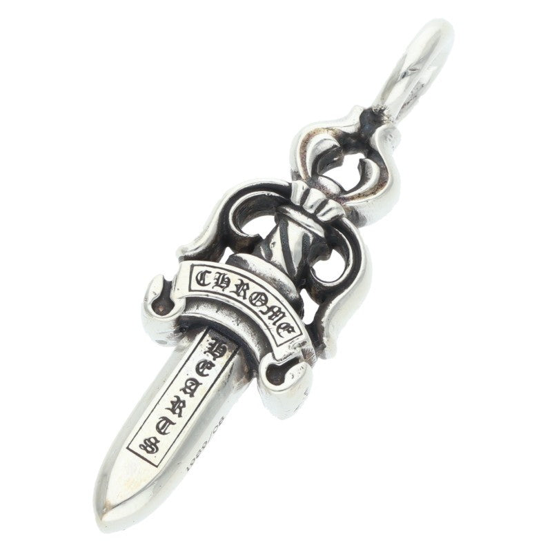 Chrome Hearts Double Dagger 925 Silver Pendant
