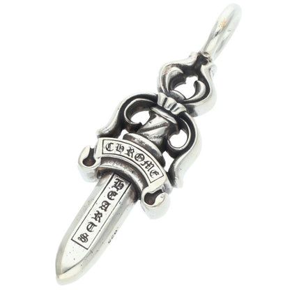 Chrome Hearts Double Dagger 925 Silver Pendant