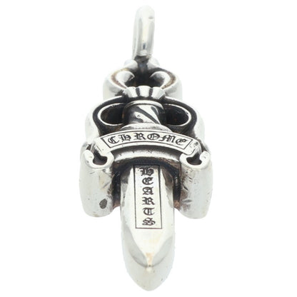 Chrome Hearts Double Dagger 925 Silver Pendant