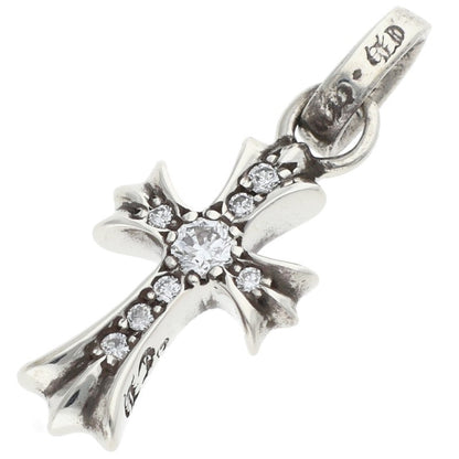 Chrome Hearts Babyfat Pave Diamond Charm Silver