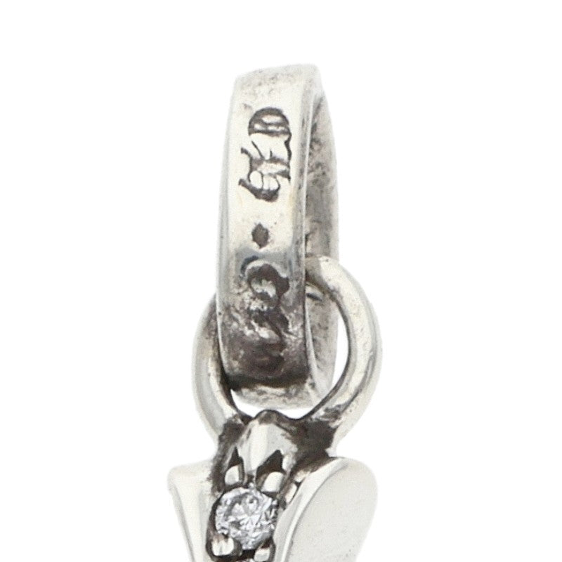 Chrome Hearts Babyfat Pave Diamond Charm Silver